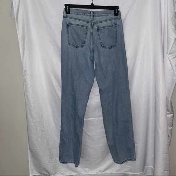 Universal Thread Jeans Blue 90’s Baggy Jeans Distressed High waisted Denim - Picture 4 of 6